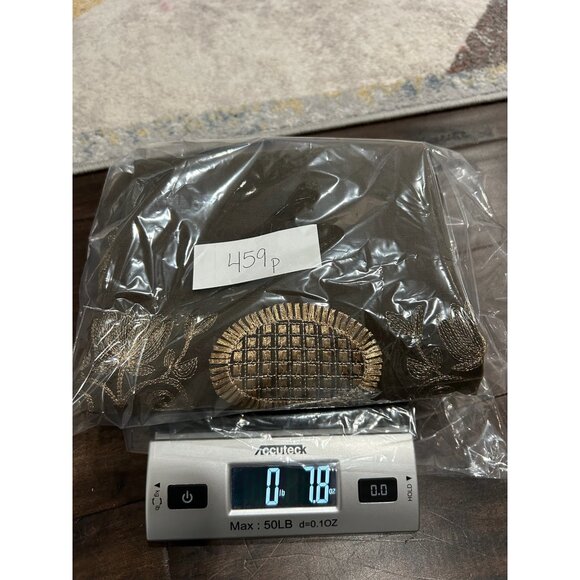 Peck & Peck Brown Silk Linen Blend Embroidered A-Line Skirt Womens Size 6 Boho - Picture 9 of 9